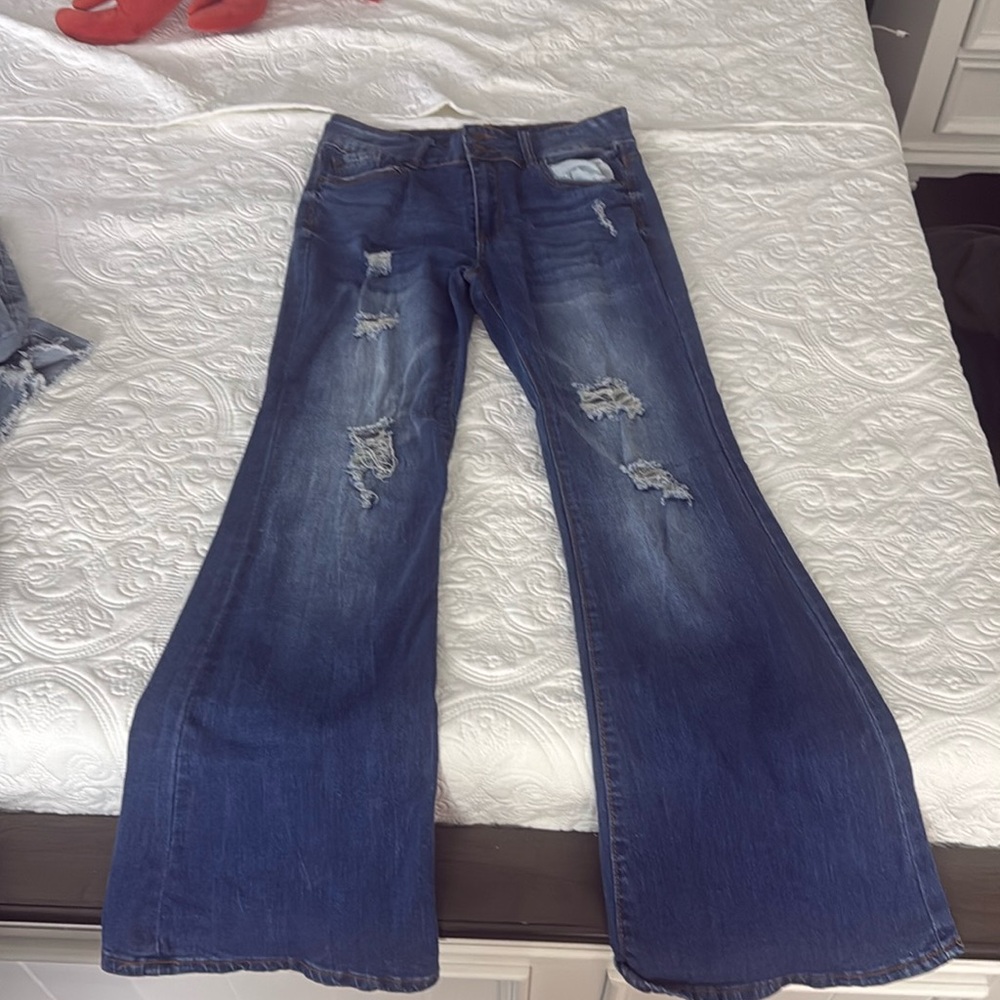 Rue 21, size 9, flared jeans